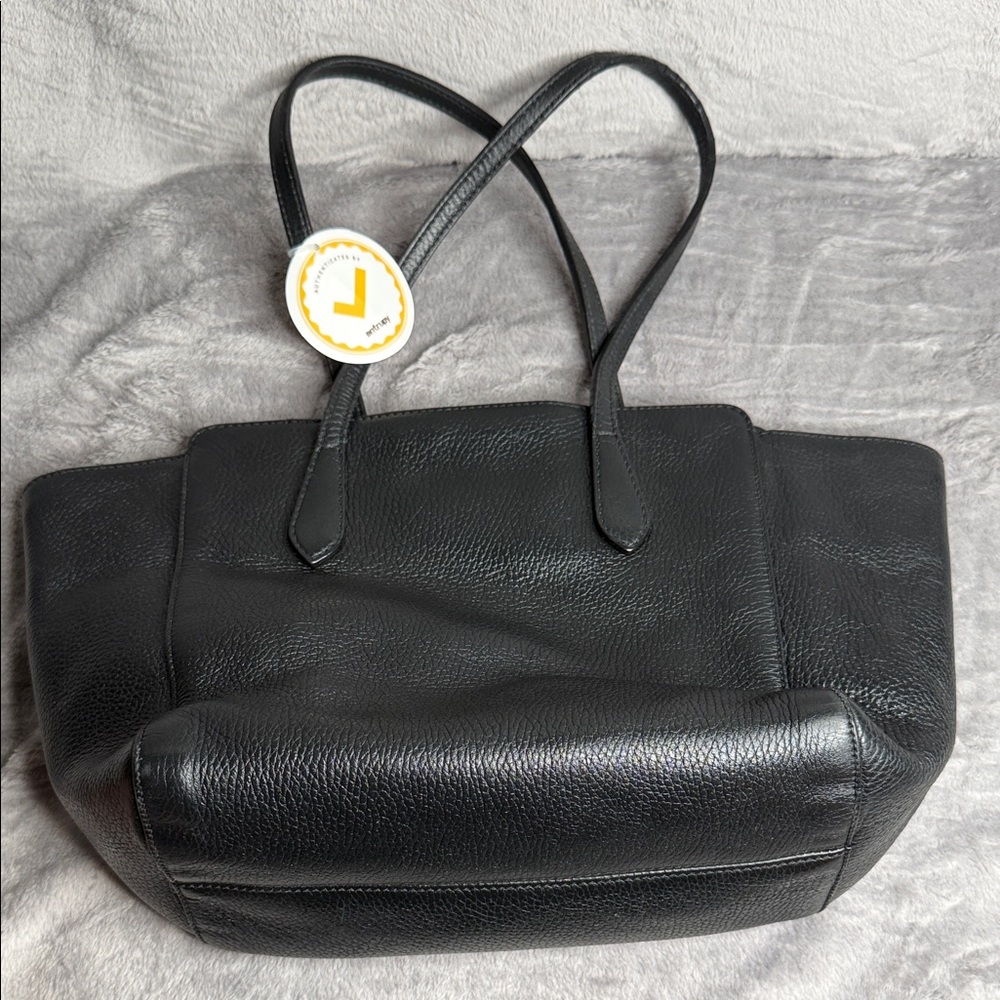 Gucci Black Pebbled Leather Tote - Picture 4 of 8